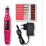 Danlu D1 Kırmızı 35000 Rpm Elektrikli Tırnak Parlatma Makinesi Profesyonel Manikür Matkap Makinesi Seti Pedikür Aksesuar Seti Tırnak Sanat Ekipmanları Aracı (Yurt Dışından) - Renkli