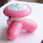 Danlu Mini Boyun Masajı Çok Fonksiyonlu Plastik Üçgen Şekli Elektrikli USB Güzellik Anti Selülit Masaj Aleti - Pembe (Yurt Dışından)