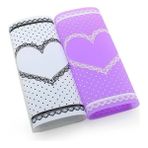 Danlu Mor 28*21 cm Silikon Yastık El Tutucu Yastık Dantel Masa Yıkanabilir Katlanabilir Mat Pad Tırnak Sanat Salonu Profesyonel Manikür Uygulaması (Yurt Dışından) - Renkli