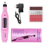 Danlu Pembe Bize Elektrikli Tırnak Matkap Uçları Seti Seramik Değirmen Kesici Tırnak Sanat Zımpara Aracı Peeling Profesyonel Tırnak Sanat Elektrikli Manikür Matkap (Yurt Dışından) - Renkli