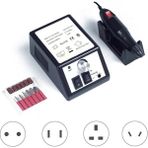 Danlu Siyah Abd Profesyonel Manikür Matkap Makinesi Seti Elektrikli Tırnak Matkap Makinesi Tırnak Zımpara Jel Tırnak Eti Kaldırma Tırnak Torna Dosya Lehçe Aracı (Yurt Dışından) - Renkli