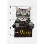 Danny: Cahier personnalisé avec prénom Danny | Cadeau d'anniversaire pour enfant, garçon, homme, copain ... | Chat gangster | 110 pages lignée, Petit Format 6x9 pouces (15,24 x 22,86 cm)
