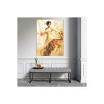 Dans Büyük Boy El Yapımı Yağlı Boya Tablo 85x115cm