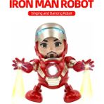 Dans Demir Adam Oyuncak Tiktok Robot W / LED Işık Şarkı Marvel Avengers Hediye Çocuklar Için Yetişkin (Yurt Dışından)