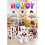 Dans Eden Robot! 7 Fonksiyonlu Uzaktan Kumandalı Işıklı Sesli Müzikli Yürüyen Akıllı Oyuncak Robot