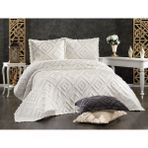 Danteel Home Olive Iskandinav Yatak Örtüsü (Bej) - Bej - Açık Kahve - 240 x 250 cm