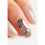 Dantel Tırnak Dövmesi, Tırnak Tattoo, Nail Art, Tırnak Sticker