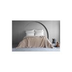 Dantela Camino %100 Pamuk 4 Katlı Müslin Yatak Örtüsü & Pike 220x240 Cm Bej