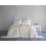 Dantela Carro Waffle Yatak Örtüsü - Krem - 240 x 260 cm