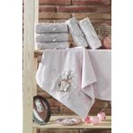 Dantela Vita 1701 Bambu 6 Adet Havlu