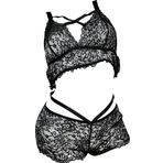 Dantelli İpli Bralet Takım (S-M, L-XL)