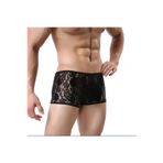 Dantelli Seksi Siyah Erkek Boxer - Seksi Erkek İç çamaşırı CK274612