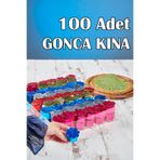 Dantelux 100 Adet Gonca Kına - Dağıtmalık & Hediyelik Kına