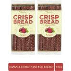 Danvita Kırmızı Pancarlı Kraker 130 gr X2