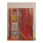 Daphne Defne Star Spiralli A4 Plastik Kapak Ayraçlı Defter 6 Kareli+1 Çizgili 175 Yaprak NOTEBOOK175YAP