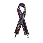 DAPHNE HOME DESİGN Polyester Kolon Ayarlanabilir Çanta Sapı - Telefon Askısı (120 CM) RETRO ŞERİT DESEN