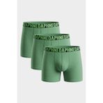DAPHNE SPORT 3'lü Kutu Premium Erkek Boxer%95 Pamuk Esnek Likralı Konforlu Terletmeyen İç Giyim, Yeşil, 2XLARGE