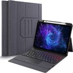Daphnela IPAD Air 11 M4 Türkçe Klavyeli Kılıf Siyah