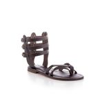 DaphneSandals El Yapımı Hakiki Deri Kahve Gladyatör Bodrum Sandaleti - Kk4050