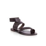 DaphneSandals El Yapımı Hakiki Deri Kahve Kadın Sandalet - Bodrum Sandaleti -