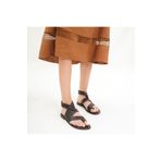 DaphneSandals Hakiki Deri Kahve Bodrum Sandaleti - Y2049