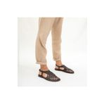 DaphneSandals Hakiki Deri Kahve Erkek Bodrum Sandaleti