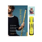 Dara Yayınları Ben Neyim - Hakan Mengüç - Destek Yayınları 9786053113577 Sarı Fosforlu Kalem - Not Defterli Seti