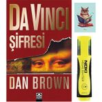 Dara Yayınları Da Vinci Şifresi - Dan Brown - Altın Kitaplar - 9789752104037 - Sarı Fosforlu Kalem - Defterli Seti