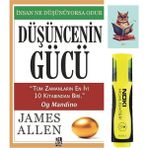 Dara Yayınları Düşüncenin Gücü - James Allen 9786056949586 - Sarı Fosforlu Kalem - Not Defterli Seti