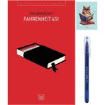Dara Yayınları Fahrenheit 451 - 9786053757818 - Ray Bradbury - İthaki - Pensan Büro Mavi Tükenmez Kalem