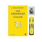 Dara Yayınları Görmek 9786052981320 - Jose Saramago - Sarı Fosforlu Kalem - Not Defterli Seti