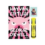 Dara Yayınları Hayvan Çiftliği 9789750719387 - George Orwell-Can Yayınları - Sarı Fosforlu Kalem - Defterli Seti