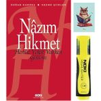 Dara Yayınları Henüz Vakit Varken Gülüm 9789750814068 - Nazım Hikmet - Sarı Fosforlu Kalem - Not Defterli Seti