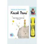 Dara Yayınları Küçük Prens - Antoine De Saint-Exupery - Can Yayınları - Sarı Fosforlu Kalem - Not Defterli Seti
