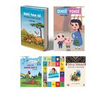 Dara Yayınları Kürtçe Hikaye Ve Öğrenme Seti - Seta Çîrokên Kurdi- Kürtçe Çocuk Hikaye (5 KİTAP-BÜYÜK BOY-RESİMLİ)
