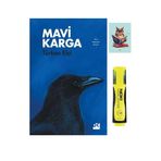 Dara Yayınları Mavi Karga - Türkan Elçi - Doğan Kitap - Sarı Fosforlu Kalem - Not Defter Seti