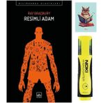 Dara Yayınları Resimli Adam - Ray Bradbury - İthaki Yayınları - Sarı Fosforlu Kalem - Not Defter Seti