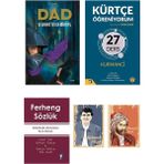 Dara Yayınları Selahattin Demirtaş Kitapları - Dad - Kürtçe Öğrenme Seti - Kürtçe Sözlük - Not Defteri