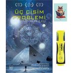 Dara Yayınları Üç Cisim Problemi - Cixin Liu - Ithaki Yayınları - Sarı Fosforlu Kalem - Not Defter Seti