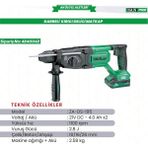 Darbeli Kırıcı Delici Matkap ZA-DS-195