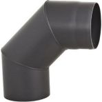 Darco Soba Borusu, Çelik Sac, Antrasit, 2 mm Kalınlık , 13 cm Çap , 90 Derece Dirsek