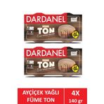 Dardanel 4x140 gr Ayçiçek Yağlı Füme Ton Balık