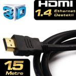 Dark 1 m V1.4 4K ve Ağ Destekli HDMI Kablo