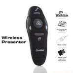 Dark 2.4Ghz Rf Kablosuz Sunum Kumandası Kırmızı Lazerli Presenter