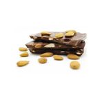 Dark Brown 250 gr Bademli Sütlü Kırma Beyoğlu Çikolatası