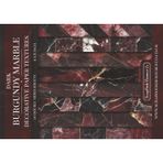 Dark Burgundy Marble: Decorative Paper Textures