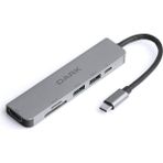 Dark DK-AC-U31X38 USB 3.1 Type-C 6 In 1 Hdmı-Tf Sd Kart -Usb 3.0 &amp; USB 2.0-Usb-C Pd Çevirici Hub