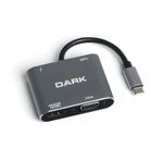 Dark DK AC U31XHDV HDMI VGA USB Type C Çevirici