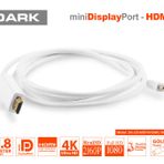 Dark DK-CB-MDPXHDMIL184K 1.8 mt Mini Display Port HDMI 4K Destekli Kablo