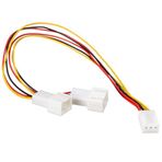 Dark DK-CB-P204 3pin Dişi 2x 3pin Erkek Fan Çoklayıcı Dönüştürücü